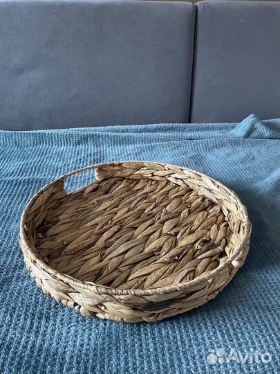 Плетенный поднос