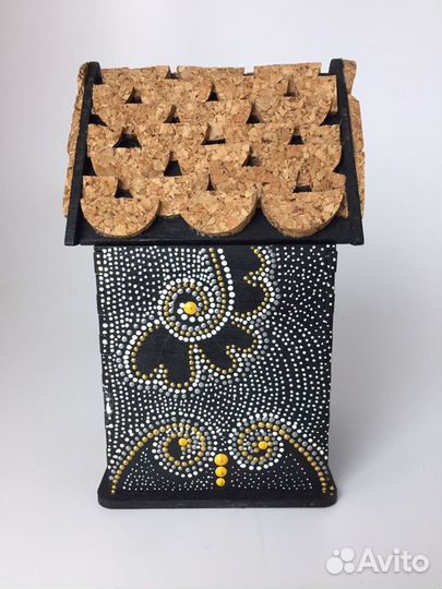 Чайный домик расписанный