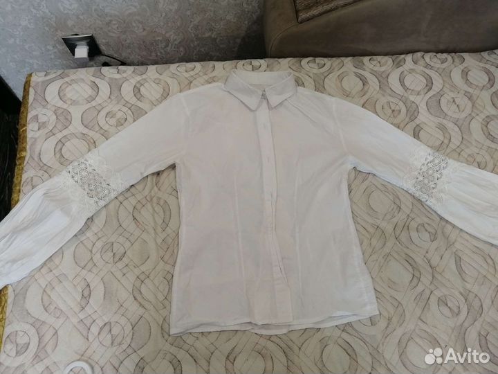 Рубашка школьная 140