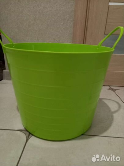 Таз ведро силиконовое мягкое