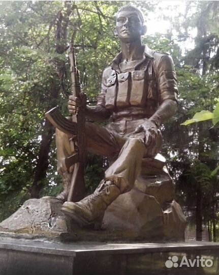 Скульптура из камня, бронзы, бетона