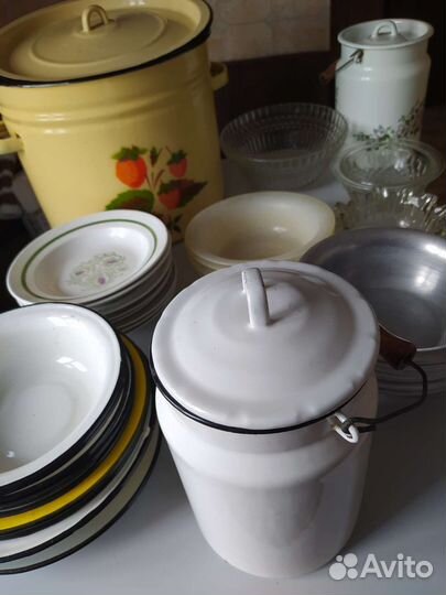 Бидон эмалированный