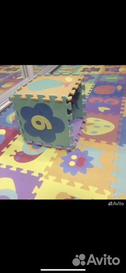 Коврик пазл новый