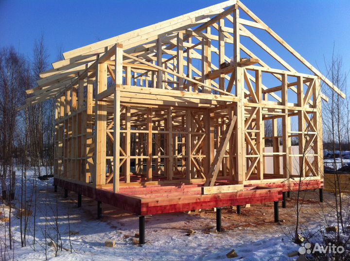 Построю каркас дома