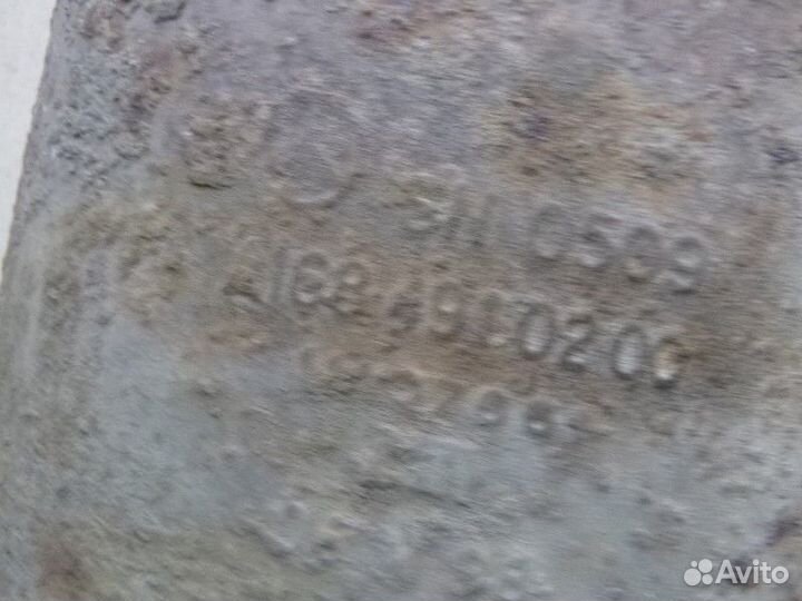 Глушитель mercedes-benz A140/160 W168 1997-2004