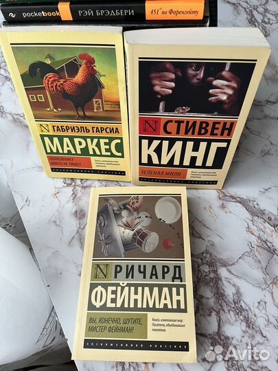 Книги кинг брэдбери маркес фейман дойль лермонтов