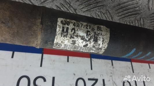 Привод передний правый skoda octavia A4 (2ST02N101