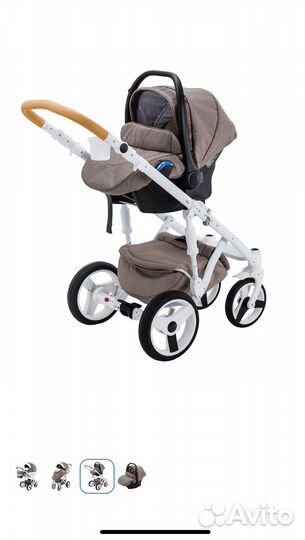 Коляска adamex 3 в 1
