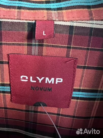 Новая рубашка р.L. Хлопок. Olymp. Нюанс