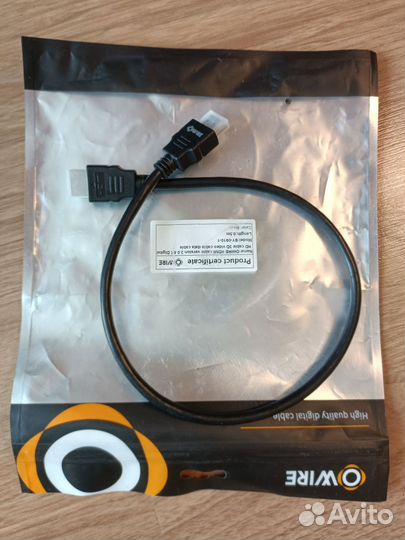 Кабель соединительный hdmi - hdmi 0.5 м