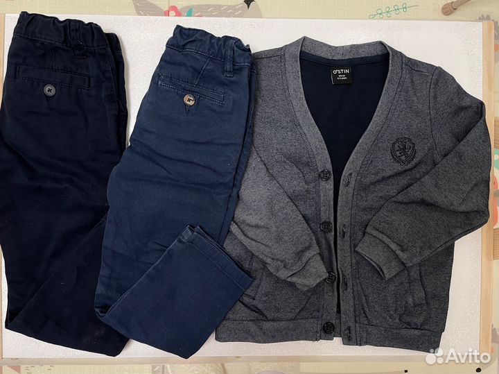 Пакет одежды на мальчика 110-116