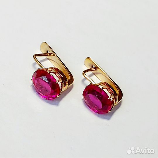 Золотые серьги