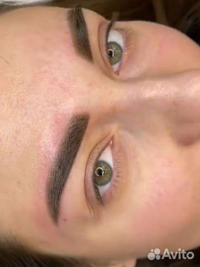 Перманентный макияж бровей. Губ