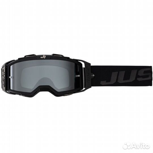 Just-1 Nerve Absolute Goggle Black Silver Черный