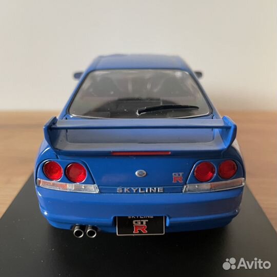Модель Nissan Skyline GT-R R33 WhiteBox 1/24