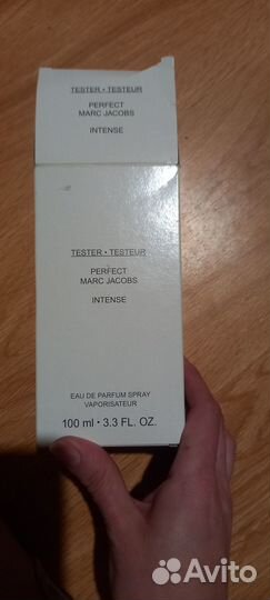 Парфюмерная вода тестер marc jacobs intense 100ml