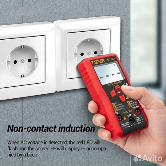 Тестер мультиметр. aneng m118a