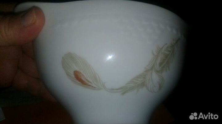 Сахарница Кольдиц и крышка от горчичницы.гдр