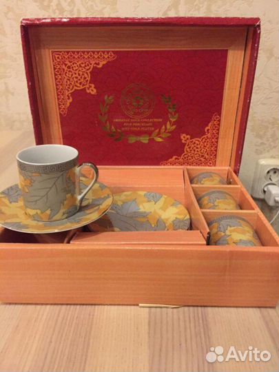 Кофейный сервиз новый в коробке