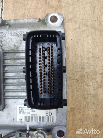 Блок управления двигателем Opel Corsa C Z12XE 2004