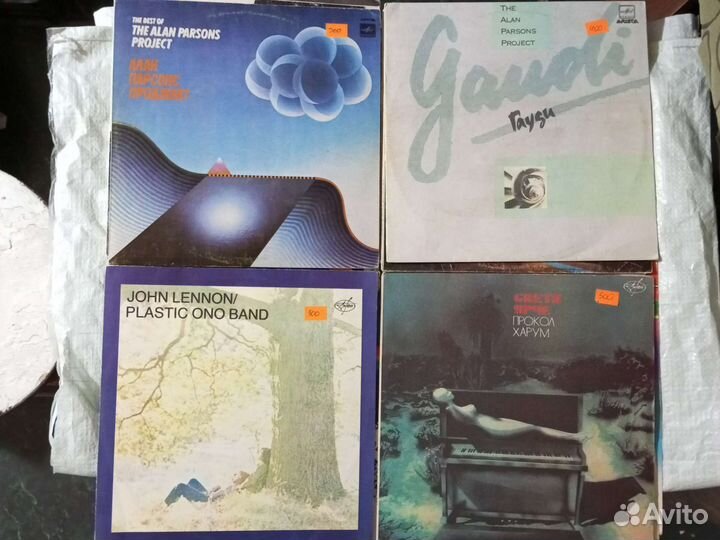 Пластинки разные