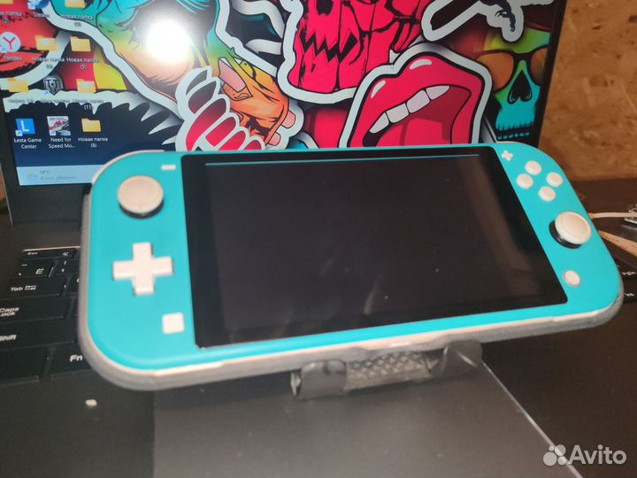 Nintendo switch lite прошитая 32gb+512gb