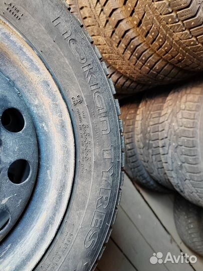 Колеса на штампах nokian nordman 7 R14/175/65