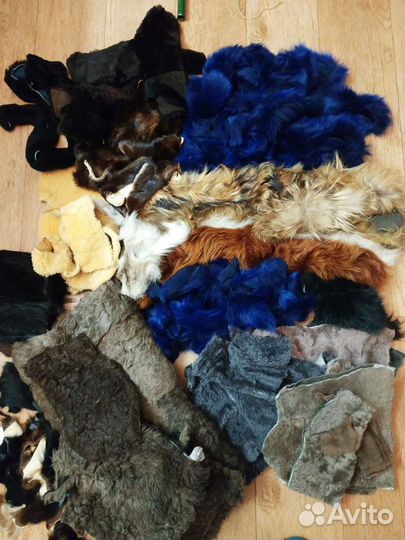 Остатки натурального меха