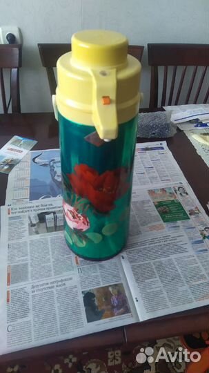 Термос с помпой