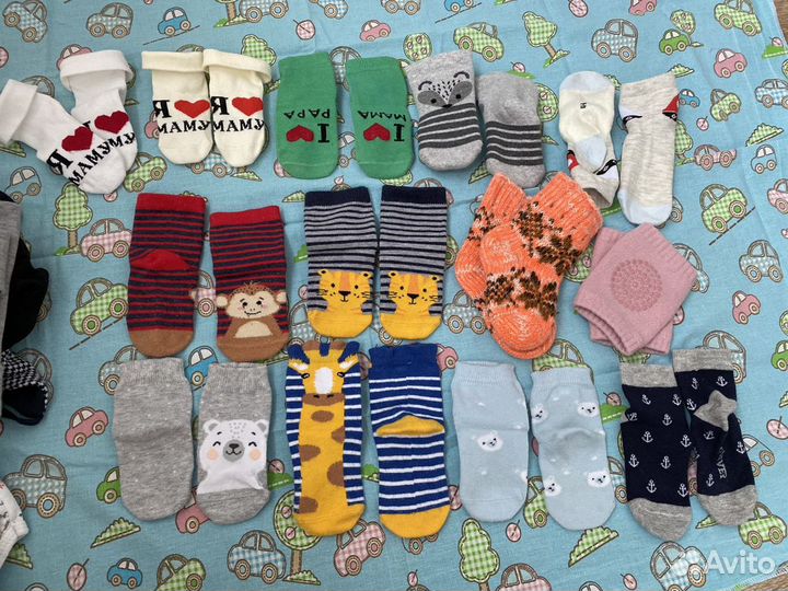 Носочки, пинетки, варежки для малыша
