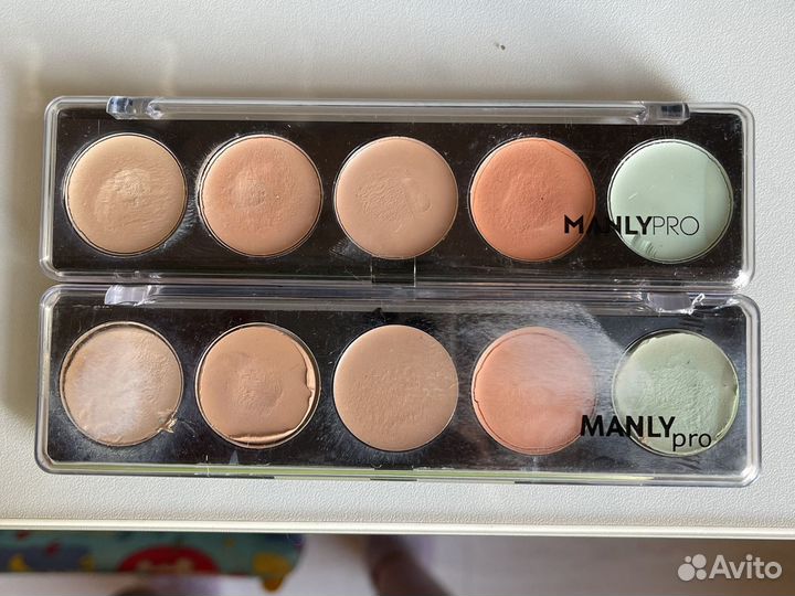 Палитра корректоров Manly pro