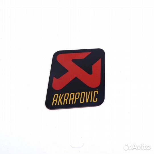 Наклейка 3D akrapovic (5,9x5) JH121