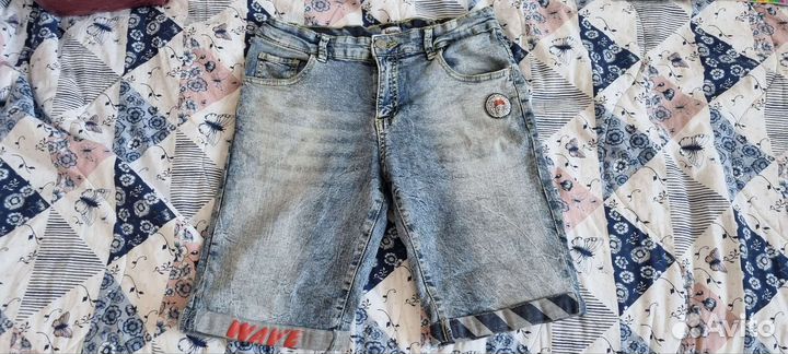 Шорты джинсовые на мальчика
