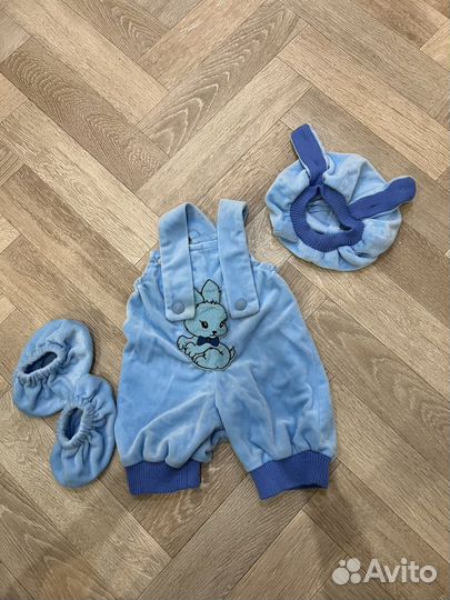 Новогодний костюм заяц батик