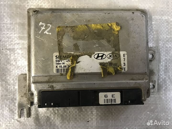 Блок управления двс Hyundai Sonata EF 4 G6BA