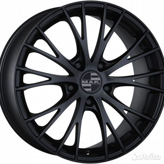 R19 5x112 8,5J ET21 D66,45 MAK Rennen Matt Black