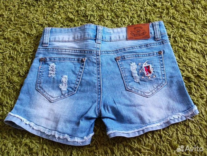 Джинсовые шорты для девочки