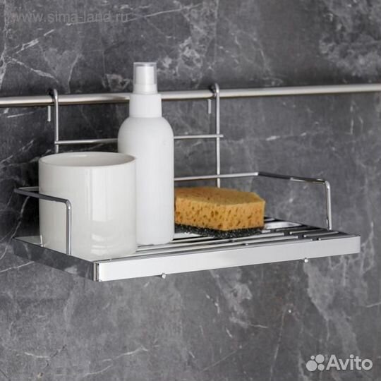 Полка на рейлинг, новая