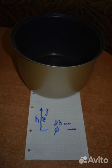 Чаша для мультиварки redmond