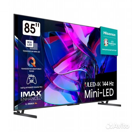 Новые Hisense 85U7KQ 4K Miniled телевизоры