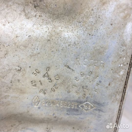 Кожух экран выпускного коллектора renault duster