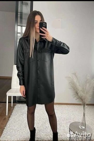 Платье рубашка новое