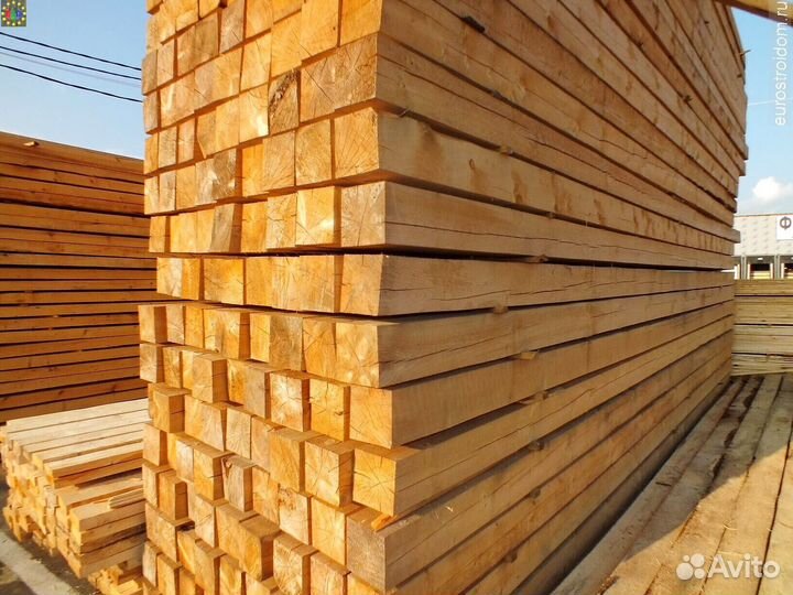 Доска обрезная, брус 150х150х6000