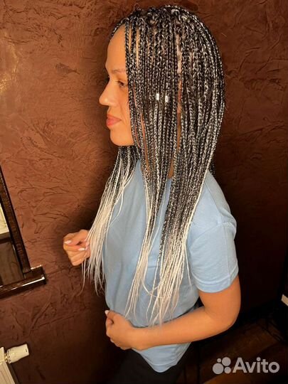 Плетение брейдов, афрокос