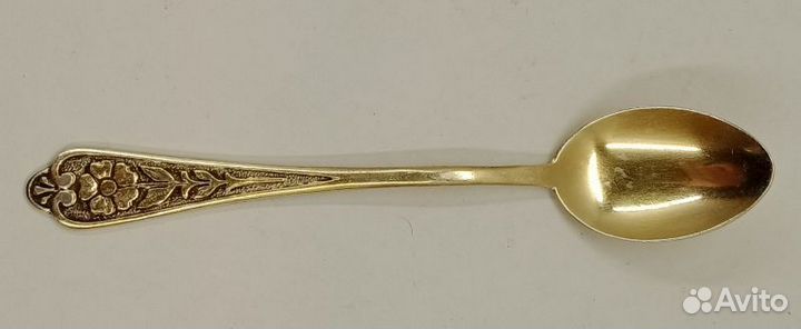 Ложечка кофейная СССР серебро 875 пр. 16,5 -0,3 гр