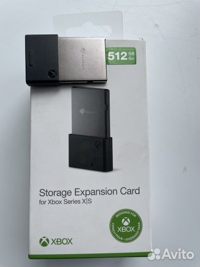 Карта расширения памяти xbox seagate 512 гб