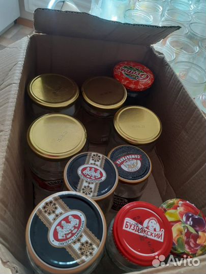 Банки стеклянные 3 л, 2л, 1л, 0,5л, 0,4л, 02л