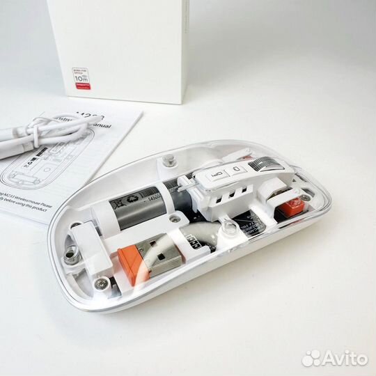 Беспроводная аккумуляторная прозрачная мышь M233