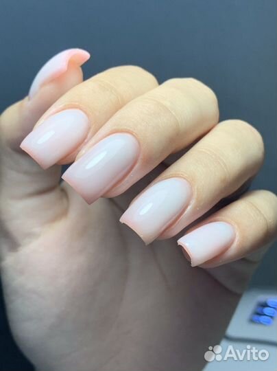 Маникюр наращивание ногтей