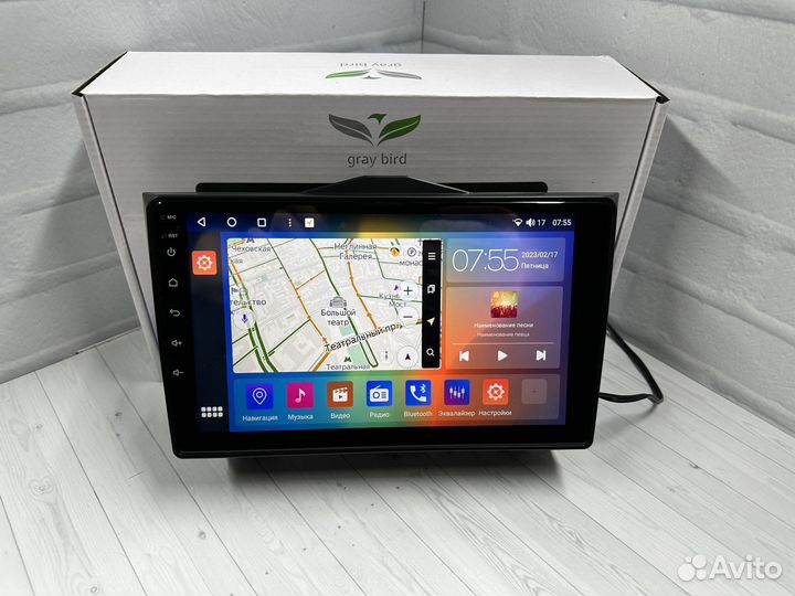 Магнитола андроид GrayBird Лада Гранта фл 3/32